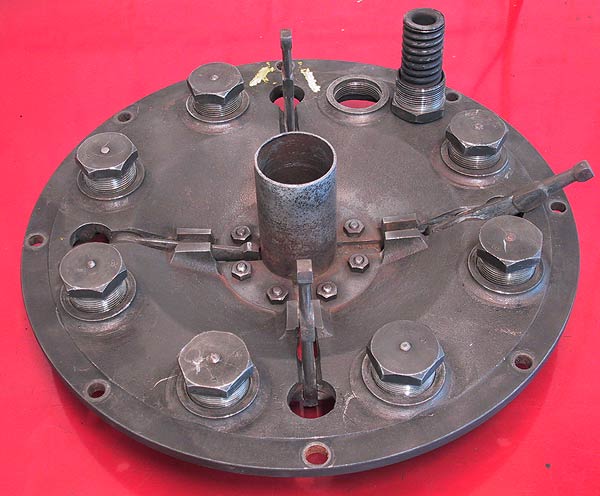 Clutch pressure plate - outside