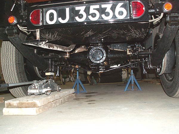 Rear axle