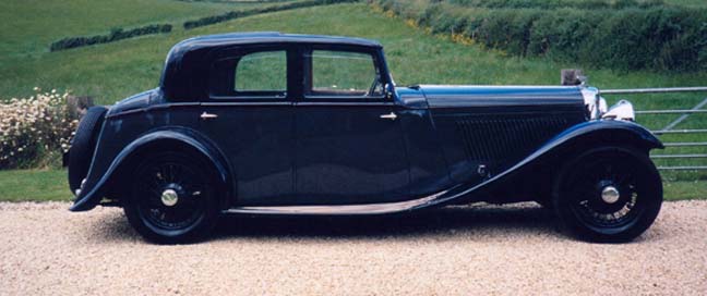 Bentley 3.5 off side