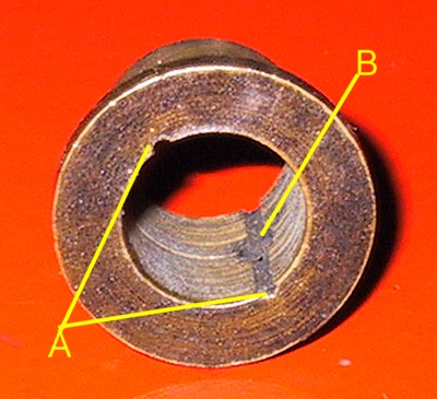 R-R PIII - worn x-shaft bush