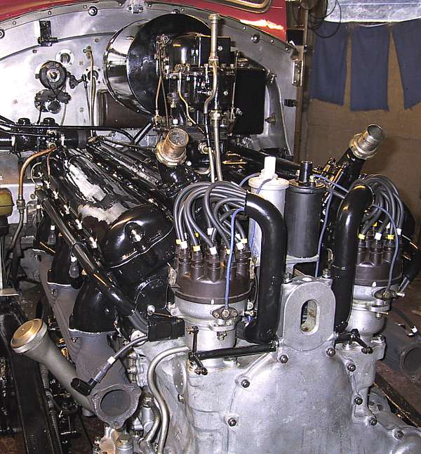 R-R PIII - carburettor on