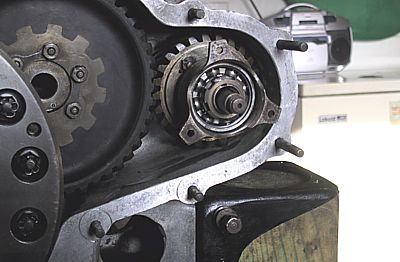 R-R PIII - dynamo drive gear & bearing