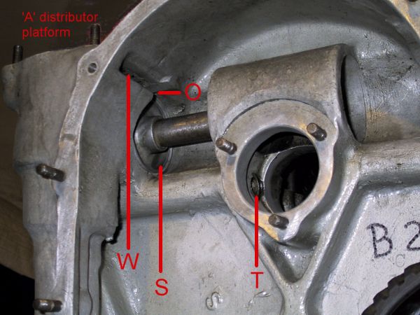 R-R PIII - oil weir for cam wheel