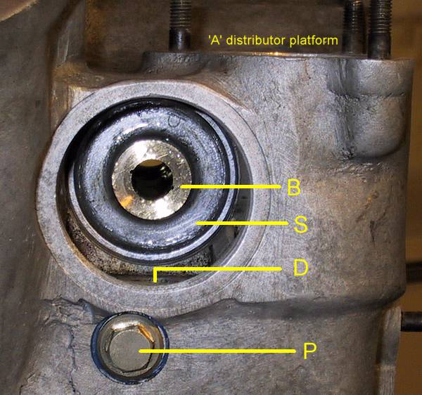 R-R PIII - cross-shaft 'A' spacer